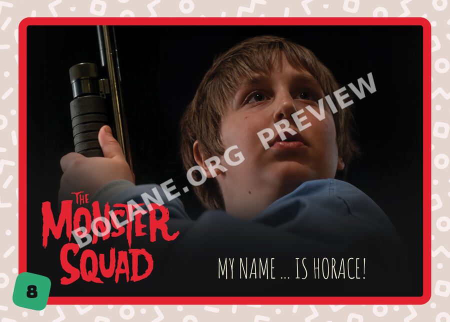Card 8: My Name… Is Horace!