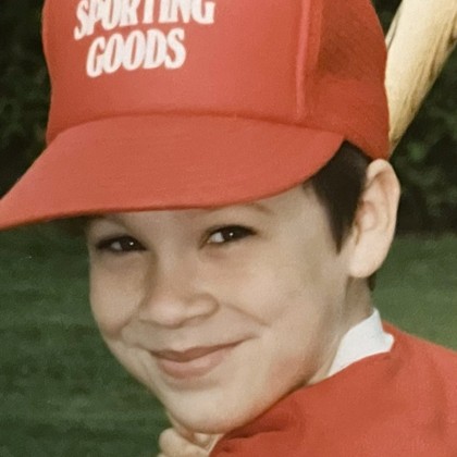 Bo Lane in little league